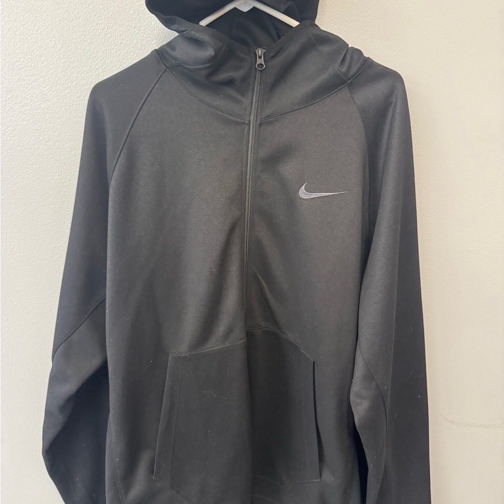 Nike Dri-FIT Black Zip-Up Jacket